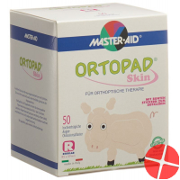 Ortopad Occlusionspflaster Regu Skin Ab 4j 50 Stück