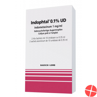 Indophtal UD Augentropfen 0.1% 20 Monodosis 0.35ml