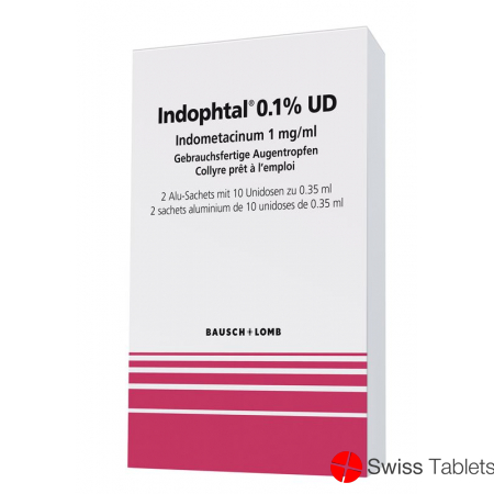 Indophtal UD Augentropfen 0.1% 20 Monodosis 0.35ml buy online