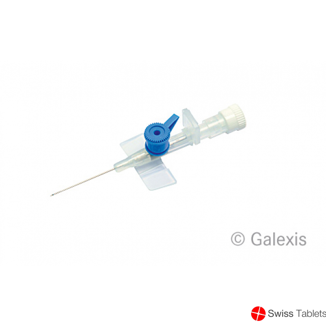 BD Venflon 0.8x25mm 22g Luer-Lok Blau 50 Stück buy online