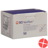 BD Venflon 1.0x32mm 20g Luer-Lok Rosa 50 Stück