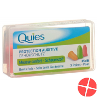 Quies Lärmgehörschutzkugeln Schaumstoff 6 Stück