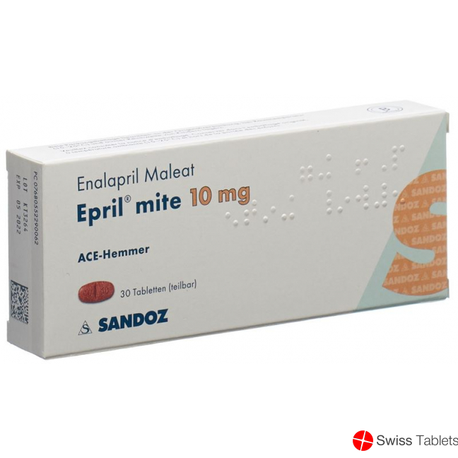Epril Mite Tabletten 10mg 30 Stück buy online