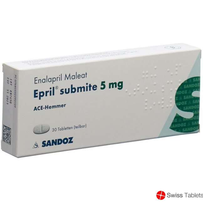 Epril Submite Tabletten 5mg 30 Stück buy online