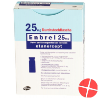 Enbrel Trockensubstanz 25mg C Solv Durchstechflasche 4 Stück