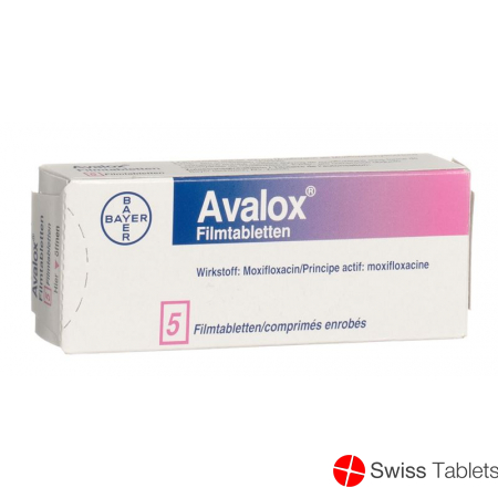 Avalox Filmtabletten 400mg 5 Stück buy online
