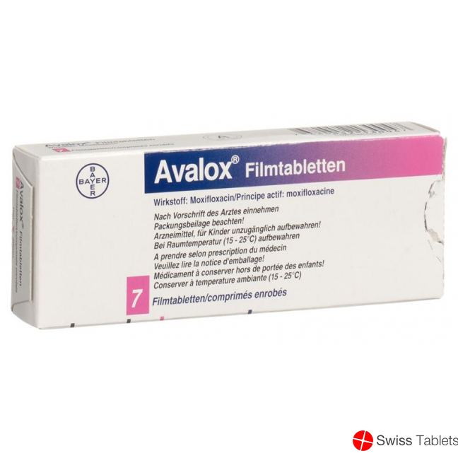 Avalox Filmtabletten 400mg 7 Stück buy online