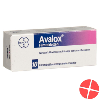 Avalox Filmtabletten 400mg 10 Stück