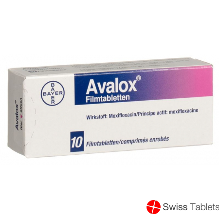 Avalox Filmtabletten 400mg 10 Stück buy online