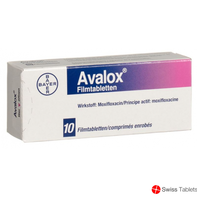 Avalox Filmtabletten 400mg 10 Stück buy online