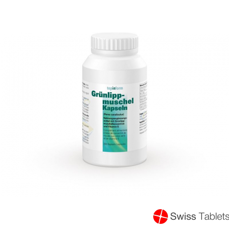 Alpinamed Greenlip Mussel Capsules 400mg 200 pieces buy online