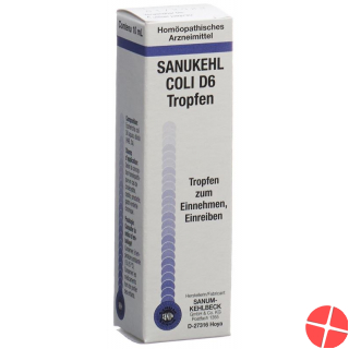 Sanukehl Coli Tropfen D 6 10ml