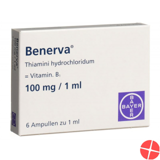 Benerva Injektionslösung 100mg/ml 6 Ampullen 1ml