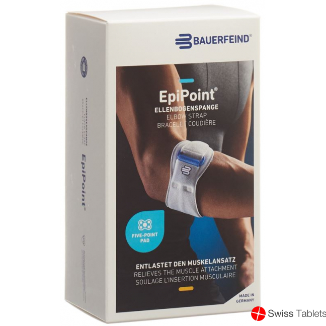 EpiPoint Stabilrothese Tennisellbogen Universalgrösse Titan buy online