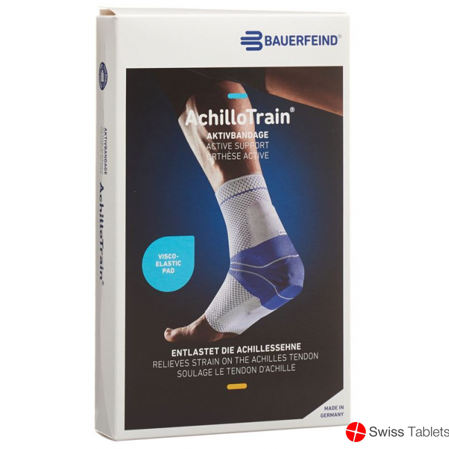 AchilloTrain Aktivbandage Achillessehne Grösse 2 Links Titan buy online
