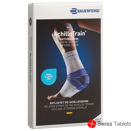 AchilloTrain AKtivbandage Achillessehne Grösse 5 Rechts Titan buy online
