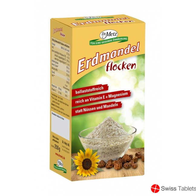 Dr. H. Metz Erdmandelflocken 250g buy online