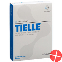Let's Comfort Tielle Lite Hydropolymer-Verband 7x9cm 10 Beutel