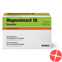 Magnesiocard 10 Granulat 10 Mmol Orange 20 Beutel 5g