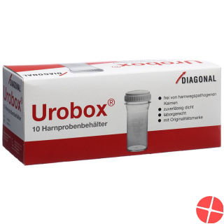 Urobox Harnprobenbehaelter Hestia/diagonal 10 Stück