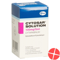 Cytosar Solution Injektionslösung 100mg/5ml Cytosafe 5ml