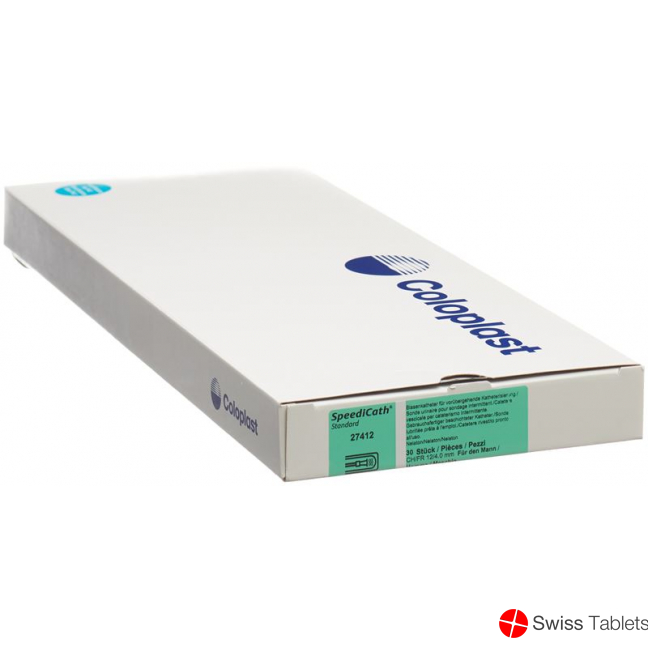 SpeediCath Nelaton Männer Einmalkatheter Weiss 4.0/12mm 40cm lang 30 Stück buy online