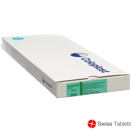 SpeediCath Nelaton Männer Einmalkatheter Grün 4.7/14mm 40cm lang 30 Stück buy online