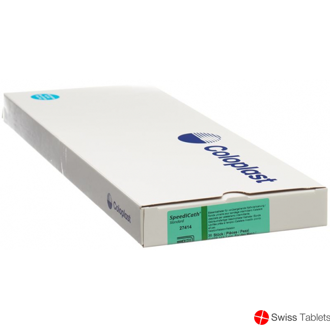 SpeediCath Nelaton Männer Einmalkatheter Grün 4.7/14mm 40cm lang 30 Stück buy online