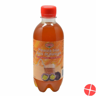 Morga Maracuja Sirup mit Fruchtzucker 3.3dl Morga Maracuja Sirup mit Fruchtzucker 3.3dl