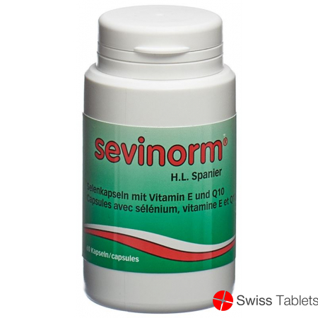 Sevinorm Selenkapseln mit Vitamin E und Q10 60 Stück buy online