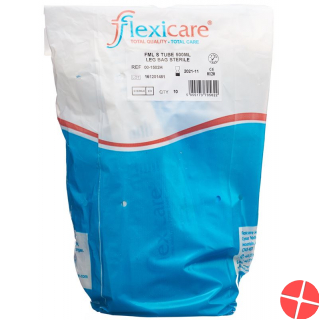 Flexicare Urinbeutel 500ml 7cm Ablauf Rv 10 X