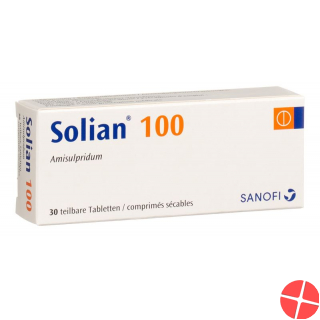 Solian 100 Tabletten 100mg Teilbar 30 Stück
