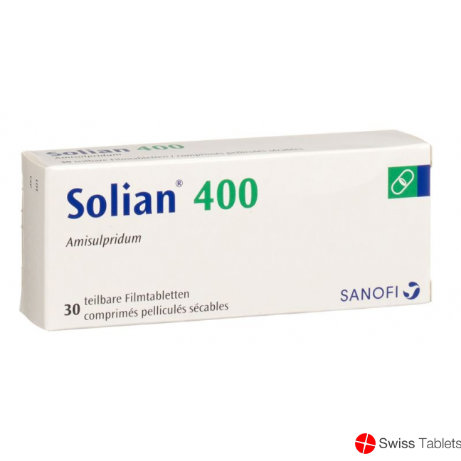 Solian Filmtabletten 400mg Teilbar 30 Stück buy online