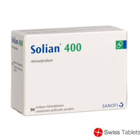 Solian Filmtabletten 400mg Teilbar 90 Stück buy online