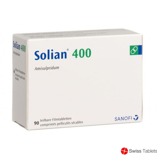Solian Filmtabletten 400mg Teilbar 90 Stück buy online
