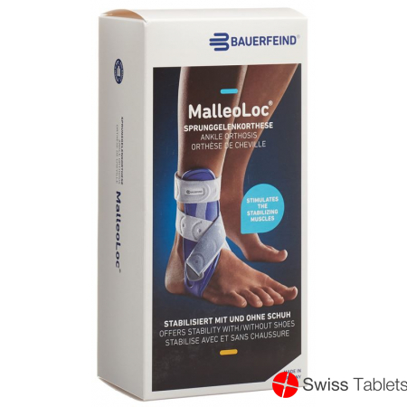 MalleoLoc Stabilorthese Sprunggelenk Grösse 2 Links Titan buy online MalleoLoc Stabilorthese Sprunggelenk Grösse 2 Links Titan buy online