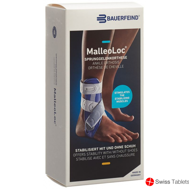 MalleoLoc Stabilorthese Sprunggelenk Grösse 2 Rechts Titan buy online