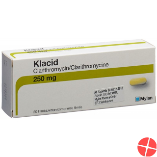 Klacid Filmtabletten 250mg 20 Stück