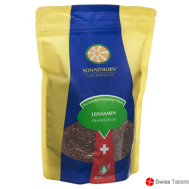 Sonnenkorn Leinsamen Bio Knospe 500g buy online
