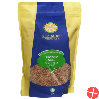 Sonnenkorn Leinsamen Gold Bio Knospe 500g