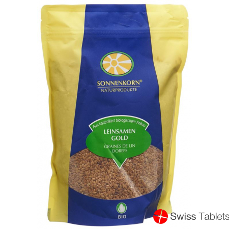 Sonnenkorn Leinsamen Gold Bio Knospe 500g buy online