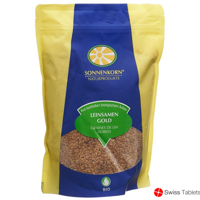 Sonnenkorn Leinsamen Gold Bio Knospe 500g buy online