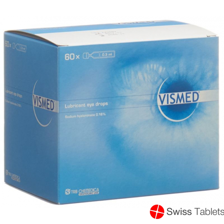 Vismed Monodosen Augentropfen 60x0.3ml buy online