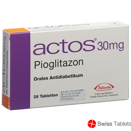 Actos Tabletten 30mg 28 Stück buy online