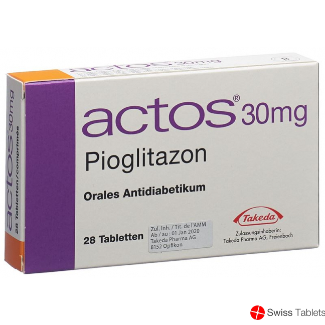 Actos Tabletten 30mg 28 Stück buy online