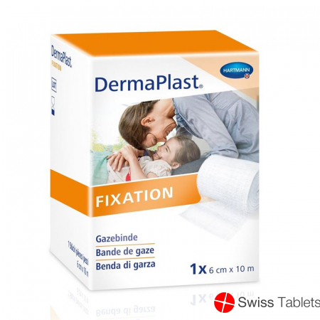 Dermaplast Gauze Bandage Fixed-Edged 10mx6cm buy online