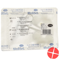 Mediset thread pulling set with scissors