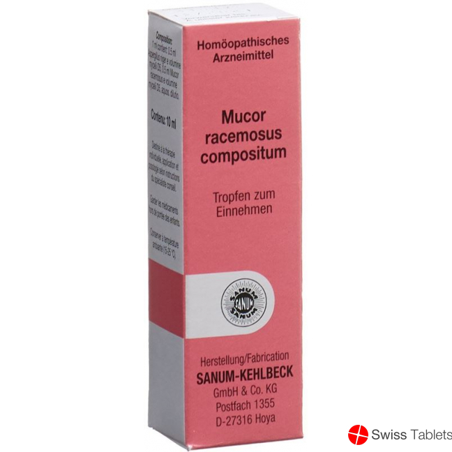 Sanum Mucor Racemosus Comp Tropfen D 5 10ml buy online