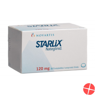Starlix Filmtabletten 120mg 84 Stück