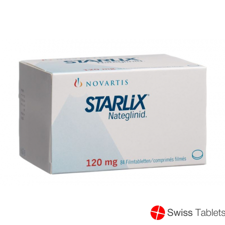 Starlix Filmtabletten 120mg 84 Stück buy online